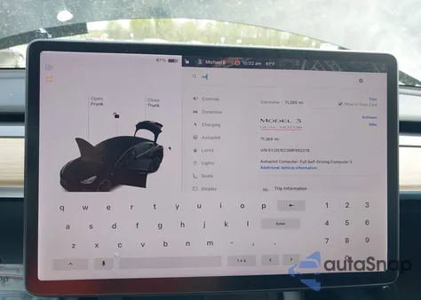 2021 Tesla Model 3 Performance Dual Motor All-Wheel Drive из США, поврежденный, VIN 5YJ3E1EC0MF992378